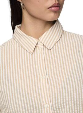 Chemise Pieces Sally toastée pour femme