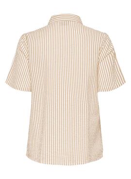 Chemise Pieces Sally toastée pour femme