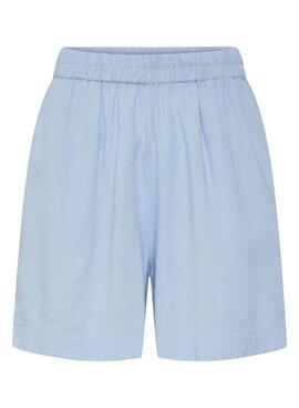 Shorts Pieces Pia bleus pour femme