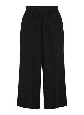 Pantalon Pieces Pia noir pour femme