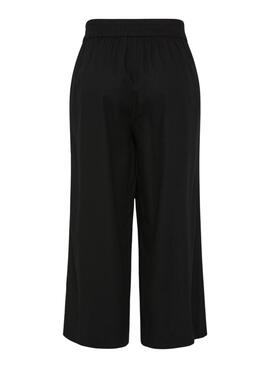 Pantalon Pieces Pia noir pour femme