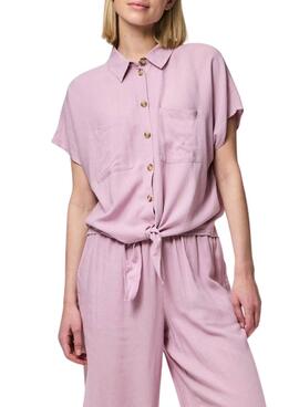 Chemise Pieces Pia rose pour femme