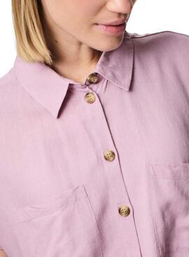 Chemise Pieces Pia rose pour femme