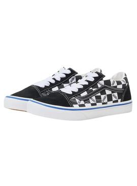 Chaussures Old Skool Logo noir pour garçons et filles