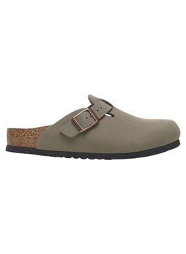 Sabots Birkenstock taupe pour garçon et fille