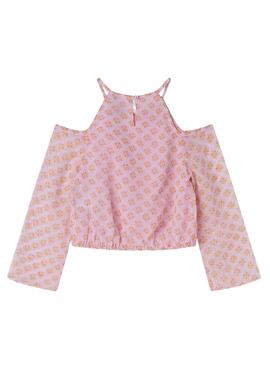 Chemisier Pepe Jeans Victoria rose pour fille