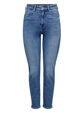 Jean Only Emily en denim medio pour femme