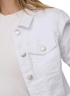 Veste en jean blanc Only Wonder pour femme