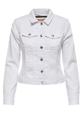 Veste en jean blanc Only Wonder pour femme
