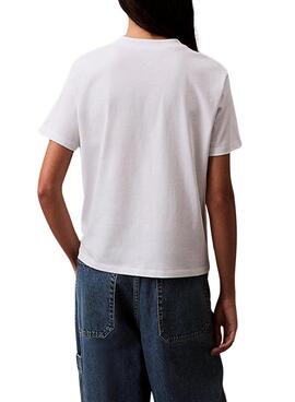 T-shirt Calvin Klein Jeans Hero blanc pour femme