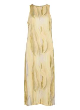 Robe jaune Vila Vimurina pour femme