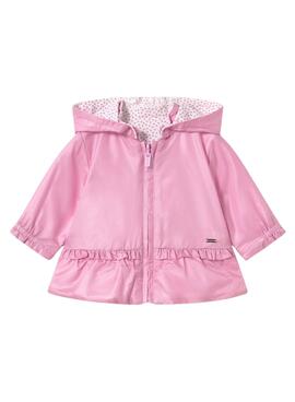 Coupe-vent Name It réversible rose pour fille