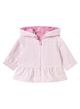 Coupe-vent Name It réversible rose pour fille