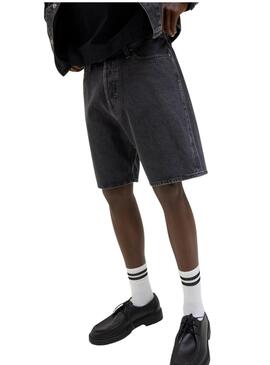 Bermudas Jack and Jones Tony en jean gris pour homme.