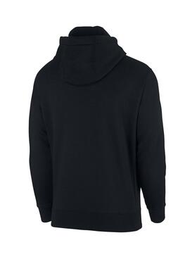 Sweatshirt Nike Club Fleece noir pour femme et homme