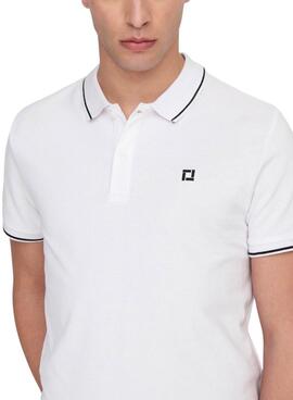 Polo blanc Only and Sons Fletcher pour homme