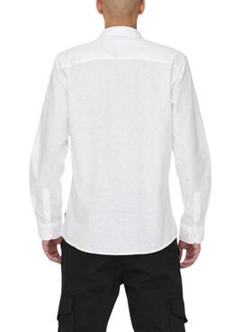 Chemise blanc pour homme Only and Sons Caiden
