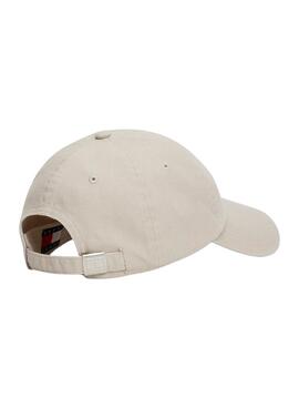 Casquette Tommy Jeans The Heritage beige pour femme