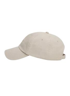 Casquette Tommy Jeans The Heritage beige pour femme