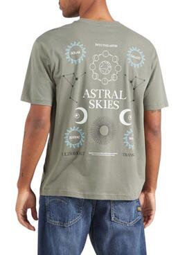 T-shirt Only and Sons Keane vert pour homme