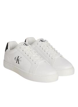 Sneakers Calvin Klein Jeans Classic Cupsole blanc pour hommes