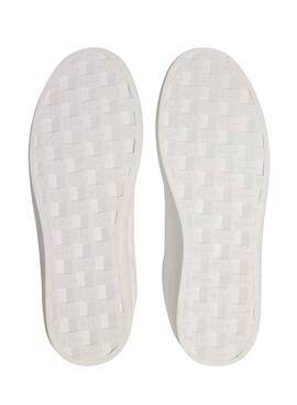 Sneakers Calvin Klein Jeans Classic Cupsole blanc pour hommes