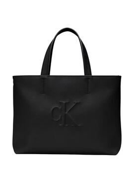 Sac à main Calvin Klein Jeans Mini Tote noir pour femme