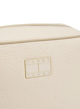 Sac Tommy Jeans Must Camera beige pour femme