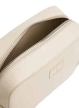 Sac Tommy Jeans Must Camera beige pour femme