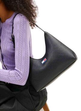 Sac Tommy Jeans Must Shoulder noir pour femme