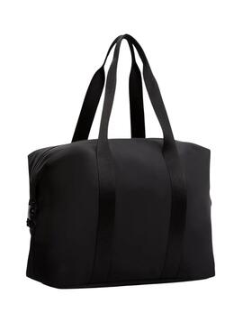 Sac à dos Tommy Jeans Urban Duffle noir pour femme et homme.