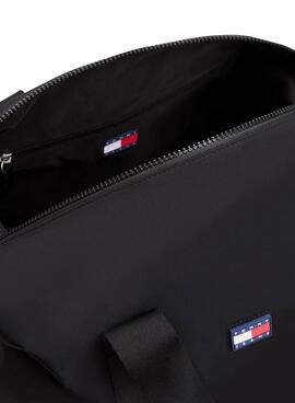 Sac à dos Tommy Jeans Urban Duffle noir pour femme et homme.