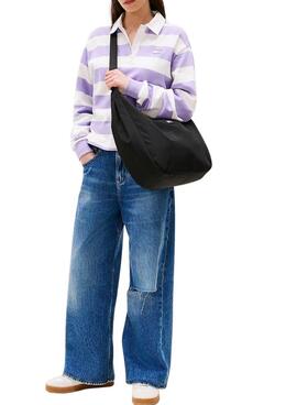 Sac à main Tommy Jeans Urban Large noir pour femme