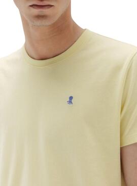 Maillot Le Poulpe basique jaune pour homme