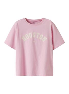 T-shirt Name It Kassandra rose pour fille