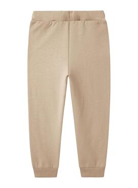 Pantalon Name It Seli beige pour garçon et fille