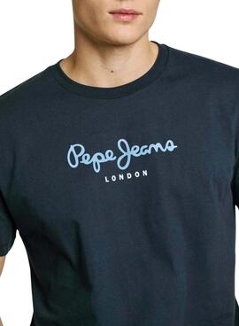Maillot Pepe Jeans Eggo bleu pour homme
