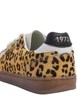 Chaussures Pepe Jeans Ball Top animal print pour femme