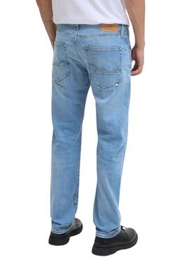 Pantalon en jean Jack and Jones Mike clair pour homme.