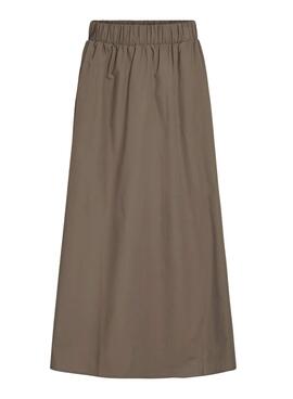 Jupe Vila Sophie en beige pour femme