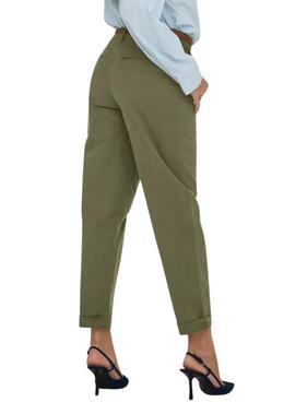 Pantalon Only Sax vert pour femme