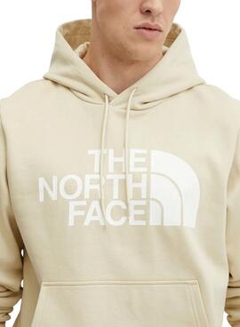 Sweat à capuche beige pour homme The North Face Easy Hoodie
