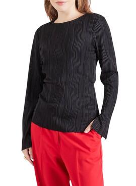 Top Vila Vinira noir pour femme