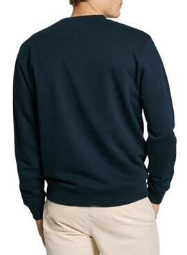 Sweat-shirt Pepe Jeans Duke bleu marine pour homme