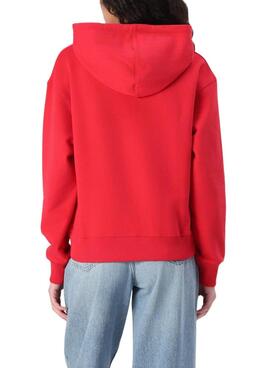 Sweatshirt Pepe Jeans Maddy rouge pour femme