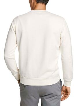 Sweatshirt Pepe Jeans Dalter Crew blanc pour homme