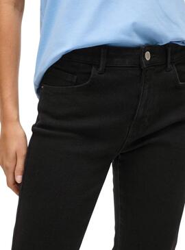 Jean noir pour femmes Vila Vialice