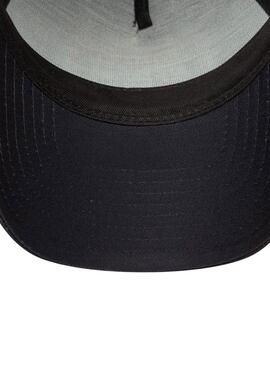 Casquette New Era Patch 9Forty Trucker noire pour homme