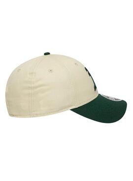 Casquette New Era Oakland Athletics beige et vert