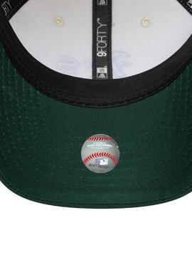 Casquette New Era Oakland Athletics beige et vert